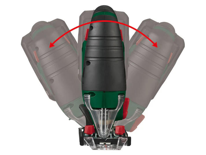 Angoli di taglio regolabili del seghetto