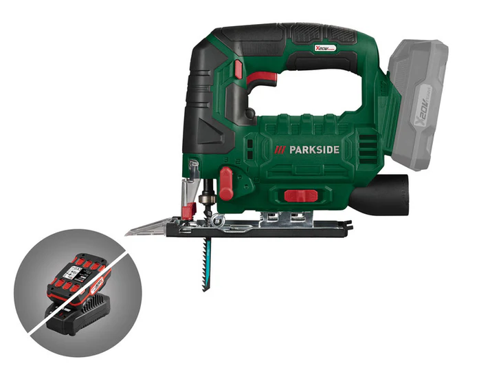 PSTDA 20-Li B3 PARKSIDE® Seghetto alternativo a batteria con movimento pendolare, 20 V